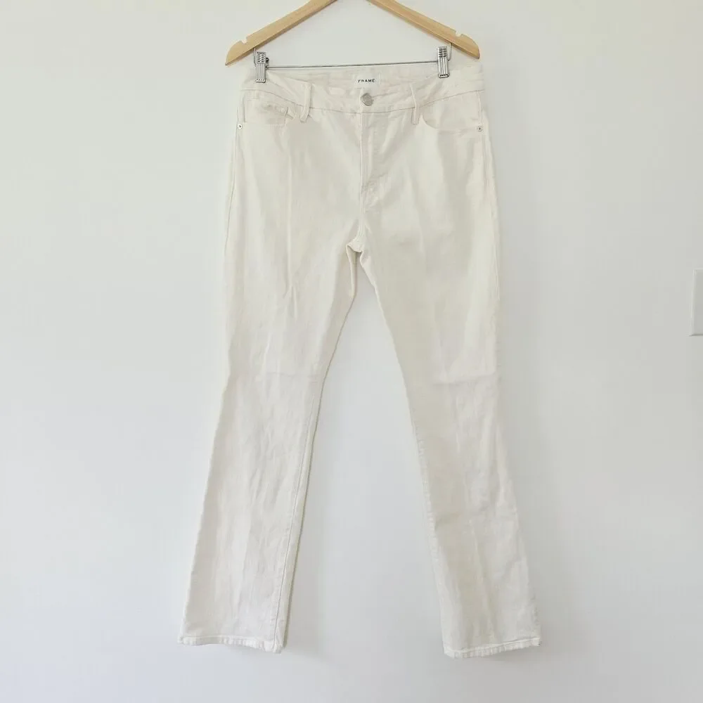 FRAME Le Mini Boot Mid Rise Jeans  Size 31 Full Length 32
